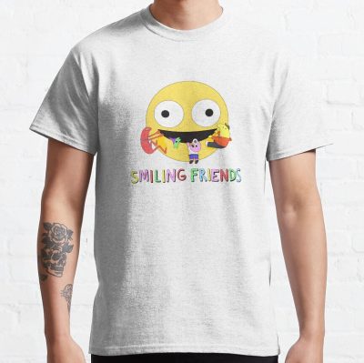 ssrcoclassic teemensfafafaca443f4786front altsquare product1000x1000.u1 46 - Smiling Friends Shop