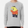 ssrcolightweight sweatshirtmensheather greyfrontsquare productx1000 bgf8f8f8 12 - Smiling Friends Shop