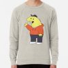 ssrcolightweight sweatshirtmensoatmeal heatherfrontsquare productx1000 bgf8f8f8 12 - Smiling Friends Shop