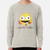 ssrcolightweight sweatshirtmensoatmeal heatherfrontsquare productx1000 bgf8f8f8 13 - Smiling Friends Shop