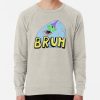 ssrcolightweight sweatshirtmensoatmeal heatherfrontsquare productx1000 bgf8f8f8 16 - Smiling Friends Shop