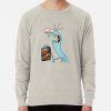 ssrcolightweight sweatshirtmensoatmeal heatherfrontsquare productx1000 bgf8f8f8 26 - Smiling Friends Shop