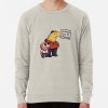ssrcolightweight sweatshirtmensoatmeal heatherfrontsquare productx1000 bgf8f8f8 33 - Smiling Friends Shop