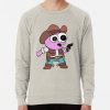 ssrcolightweight sweatshirtmensoatmeal heatherfrontsquare productx1000 bgf8f8f8 4 - Smiling Friends Shop