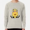 ssrcolightweight sweatshirtmensoatmeal heatherfrontsquare productx1000 bgf8f8f8 46 - Smiling Friends Shop