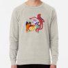 ssrcolightweight sweatshirtmensoatmeal heatherfrontsquare productx1000 bgf8f8f8 5 - Smiling Friends Shop