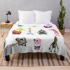 urblanket large bedsquarex1000.1u2 5 - Smiling Friends Shop