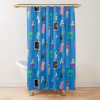 urshower curtain closedsquare1000x1000.1 4 - Smiling Friends Shop