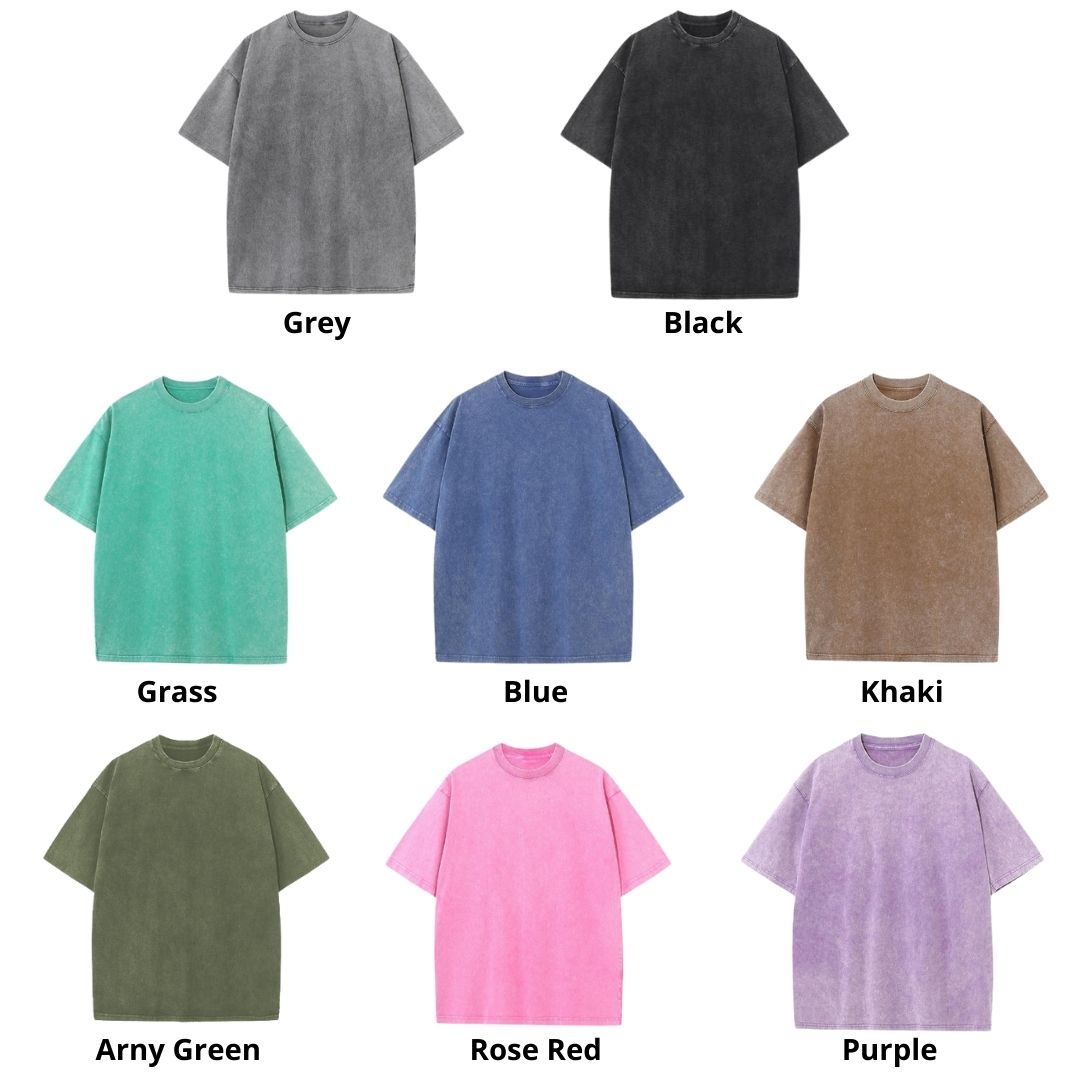 Mineral Wash T Shirt Color - Smiling Friends Shop